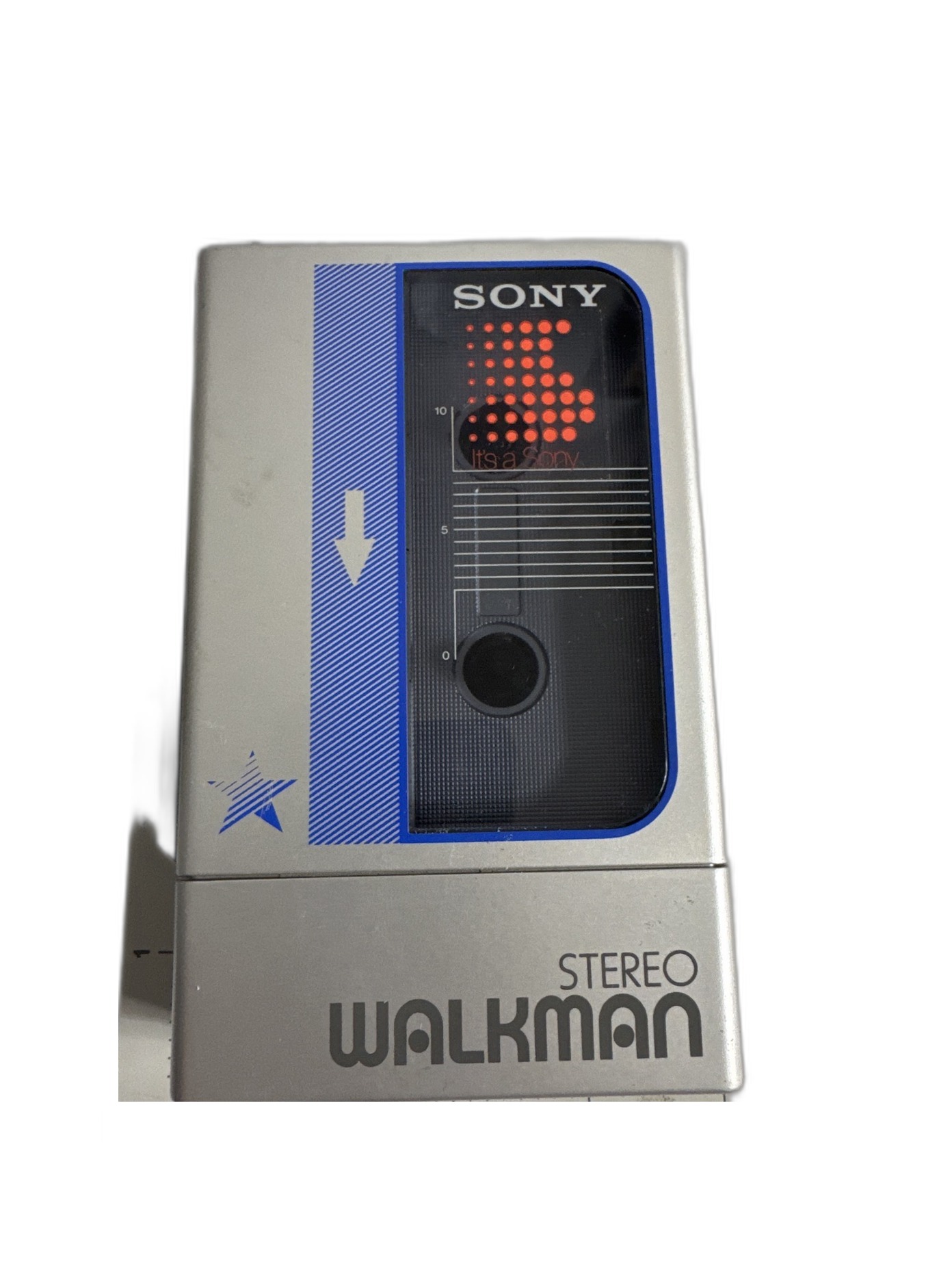 Front view of the Sony WM-8 Walkman
